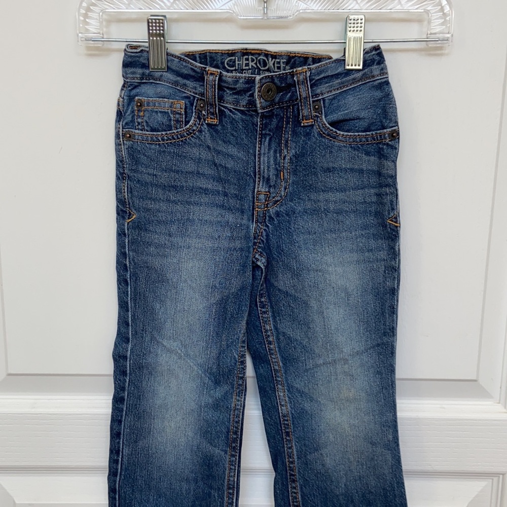 Cherokee boot cut jeans, adjustable waist